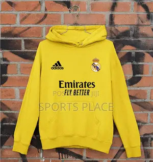 Gray Adidas Real Madrid Hoodie