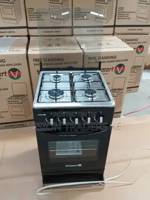 Volsmart 50*55cm 4gas Burner Standing Cooker Jet Gas Oven