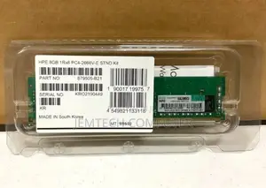 Hpe 8gb 1rx8 Pc4-2666v-E//Hpe 8gb 1R×8!
