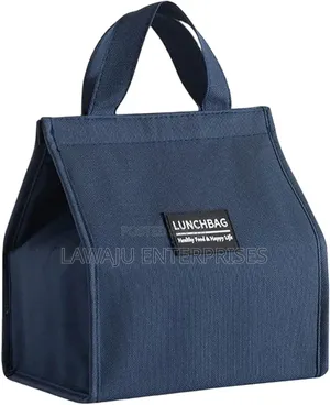 Bento Fashion Navy Blue Insulated Lunch Bag