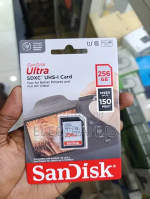 Sandisk 256GB Ultra Memory Card New Sealed in a Shop