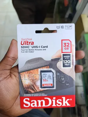 Sandisk 32gb Ultra Memory Card New Sealed In A Shop
