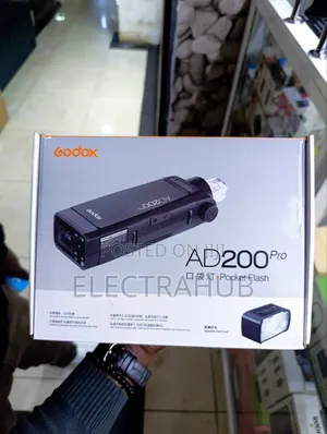Godox AD200 Pro TTL Pocket Flash New Sealed in a Shop