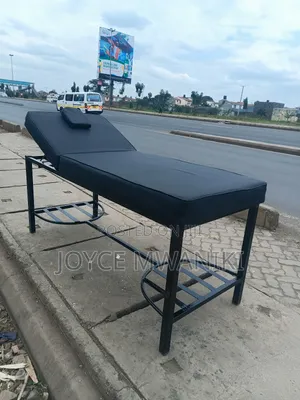 Massage Bed, Black Plain Big Size.....