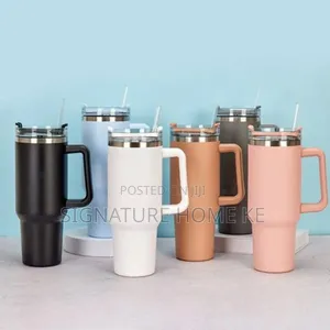 1.2l Insulated Tumbler With Straw