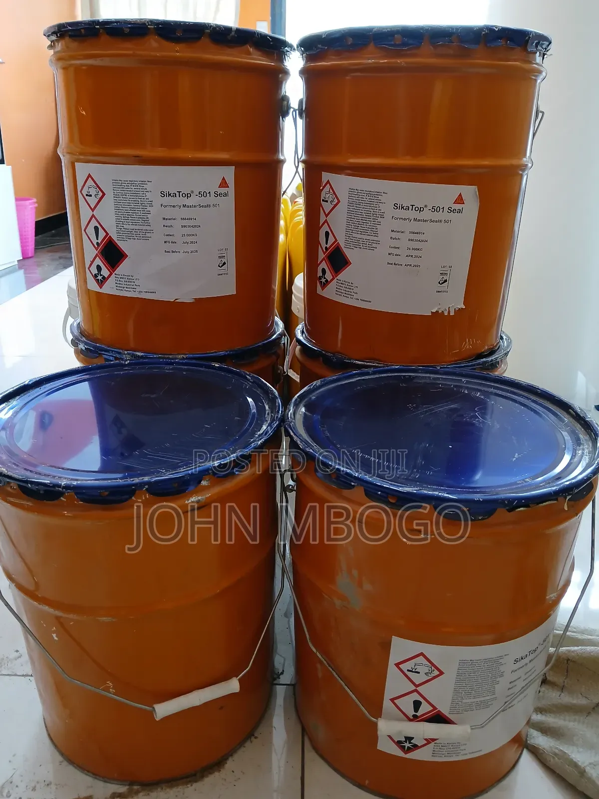 Masterseal 501 - Sika Top 501 Seal . .