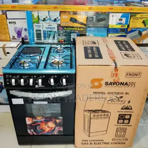 Sayona 50cm*50cm 3+1 Standing Gas Cooker With Electric Oven.