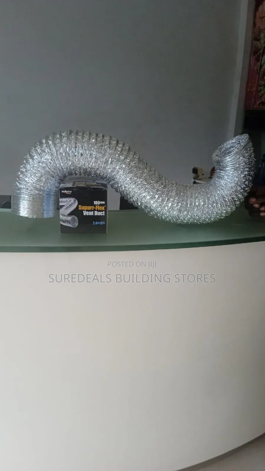 Aluminium Flexible Duct Pipe-4"× 2.4mtrs