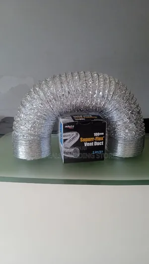 Aluminium Flexible Duct Pipe-4"× 2.4mtrs