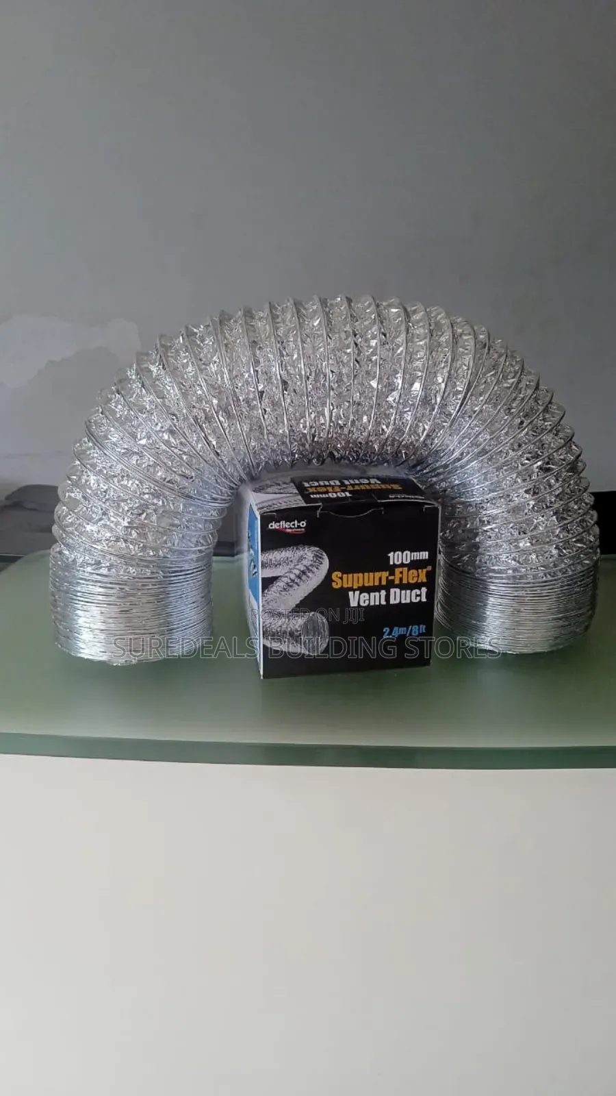 Aluminium Flexible Duct Pipe-4"× 2.4mtrs