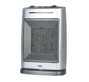 Mika MH201 - Ceramic Heater, 750w-1500w - Silver