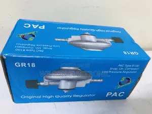 PAC Gas Regulator. 6kg Gas Cylinder