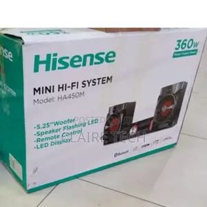 5.25" Hisense HA450M Mini Hifi System -Black