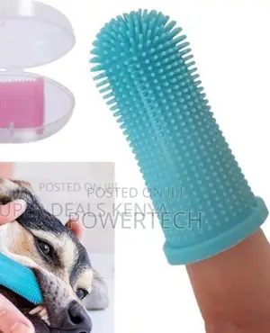 Silicone Dog Toothbrush, Teether