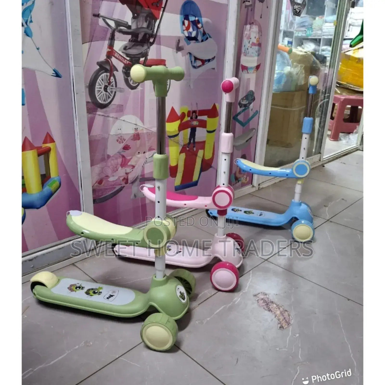 *Scooter With Seat *