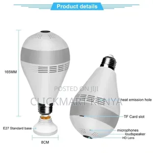 Wireless Bulb Camera Nanny Wifi CCTV Camera