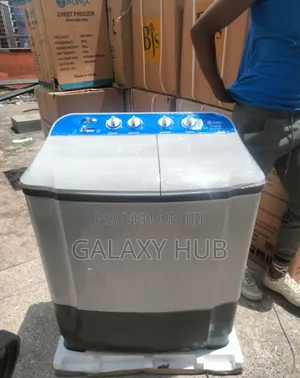Nunix 7.5kg Twin Tub Top Load Washing Machine Semi Automati