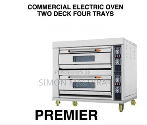 2 Deck 4 Tray Commercial Oven