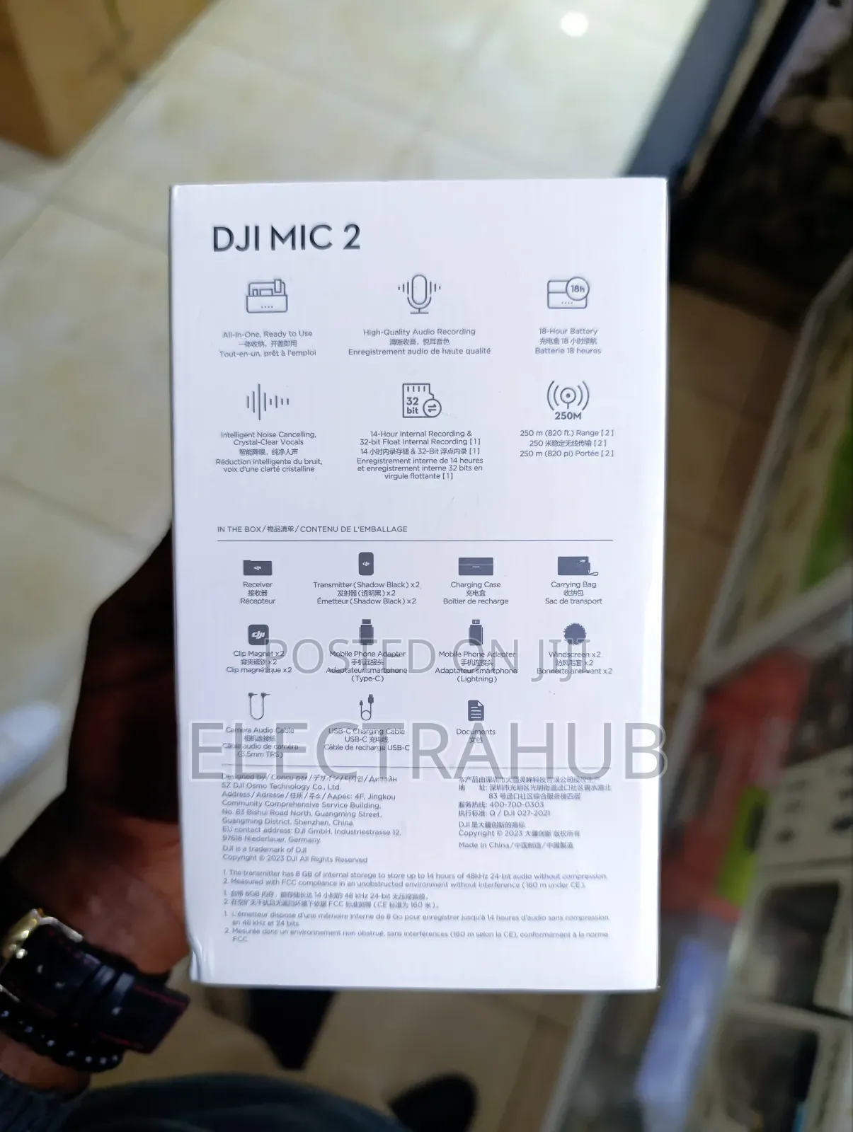 Dji Mic 2 Wireless Microphone 2 Person Sealed