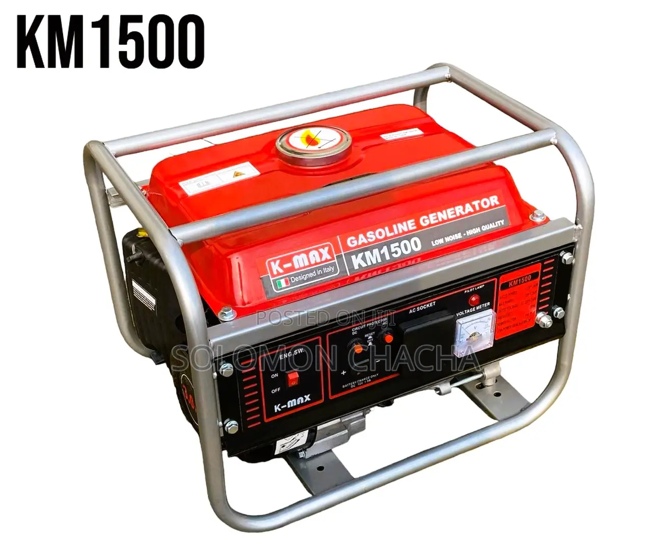 KMAX KM 1500 Petrol Generator 1.2kva