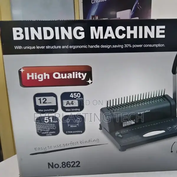 Commercial A4 Office Binding Machine 8622
