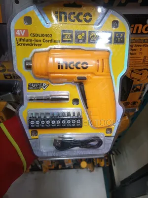 Ingco 4v Cordless Screwdriver