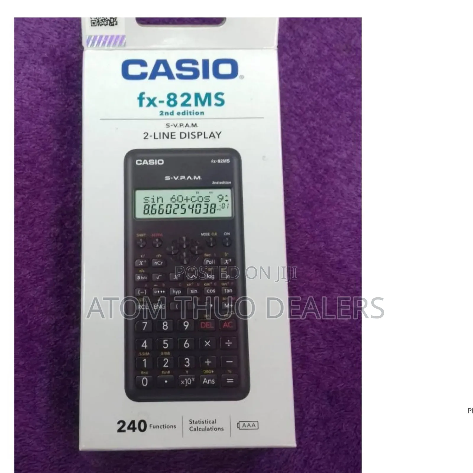 Casio Calculator 82ms No 2