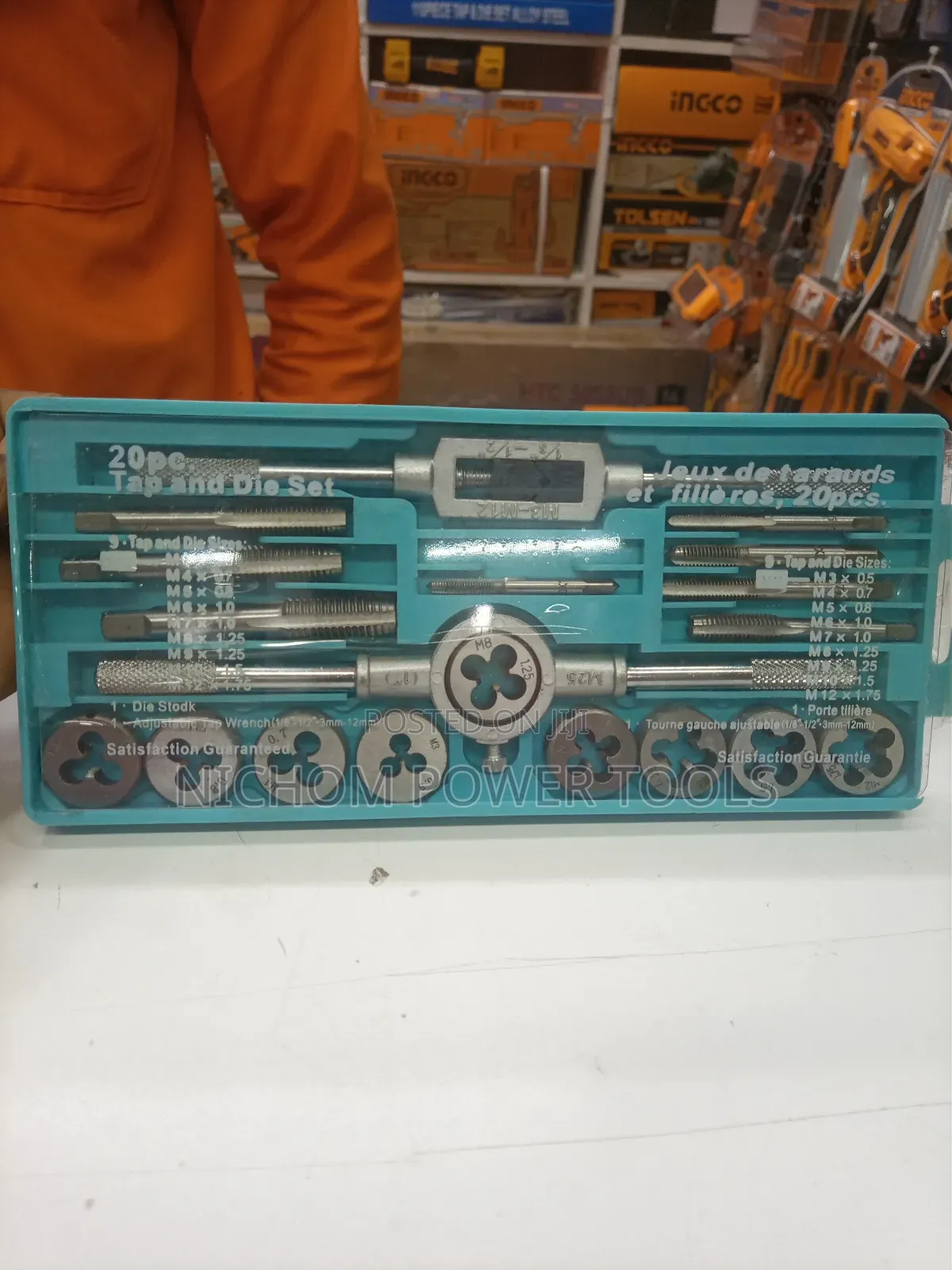 Reliable 20pcs Tap and Die Set