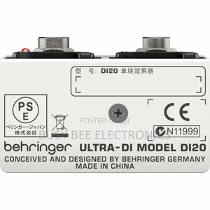 Behringer Ultra Di DI20 Active 2 Channel DI Box Splitter