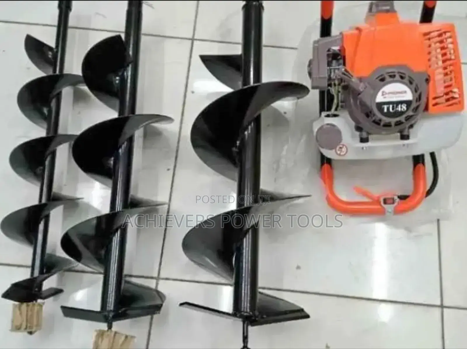 4 Stroke Earth Auger Machine