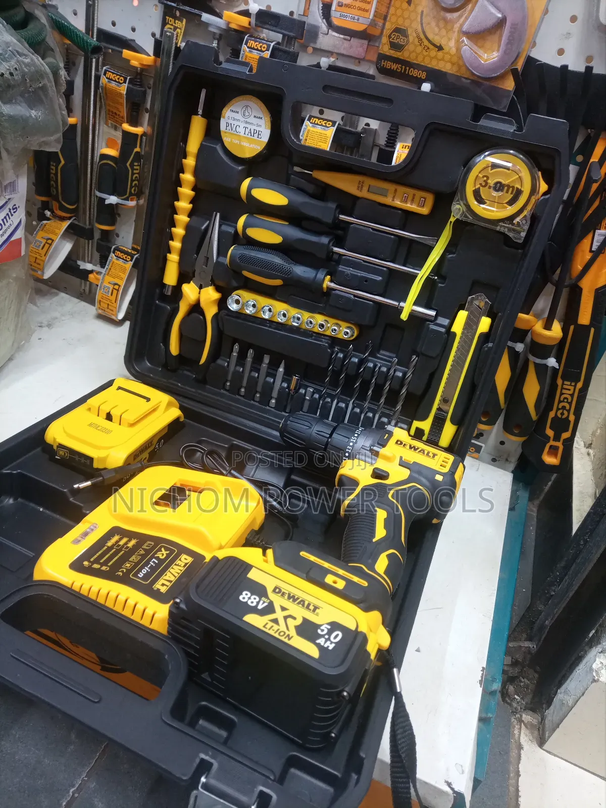 Guaranteed 88v Cordless Drillset