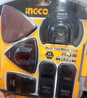 Reliable 15pcs Ingco Multi Tool Blade Set