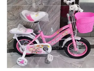 Baby Pink Girl Bike Size 12 Suitcase for 2-4 Yrs
