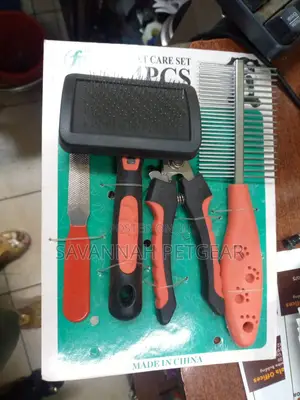 All in One 4 Piece Pet Grooming Kit Travel Kit Hair Brush