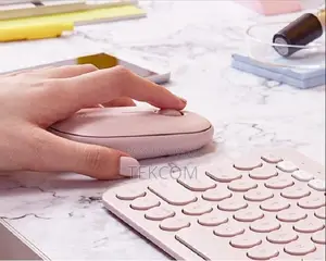 Logitech M350 Pebble Wireless Mouse Rose