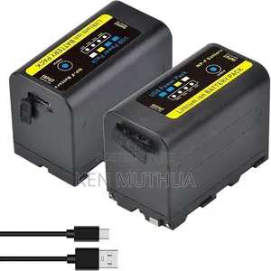Sony NP F750 Battery (With Level Meter)