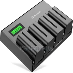 Sony NP F750 4 Battery Charger Meter