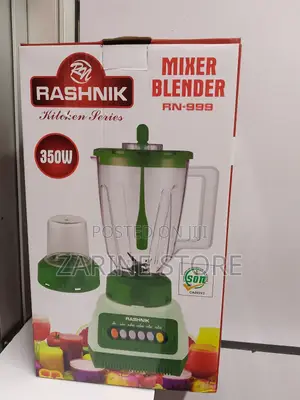 Rashnik Mixer Blender 1500ml 1.5L 2 in 1 Blender