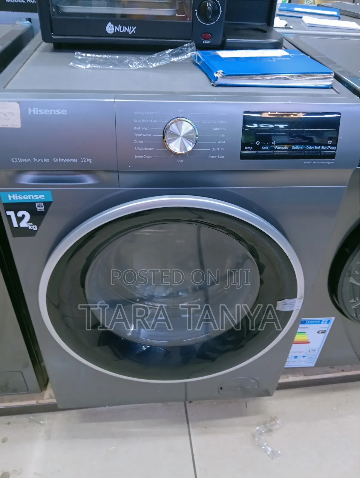 Hisense 12 Kg Front Load Washer