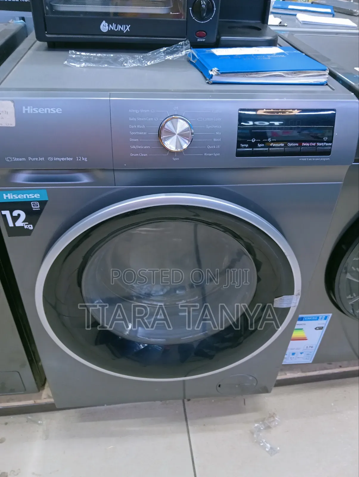 Hisense 12 Kg Front Load Washer