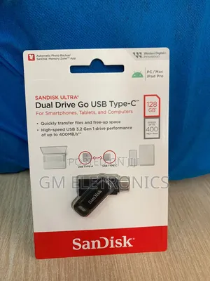 128gb Sandisk Dual Drive Type-C Usb 3.2 for Phone Computer
