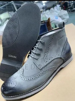 Men Official Chelsea Boots >Leather Clarks Boots
