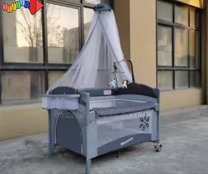 Baby Co Sleeper/Bedside Crib With Playpen