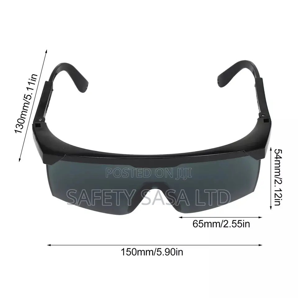 Dark Lens Safety Glasses