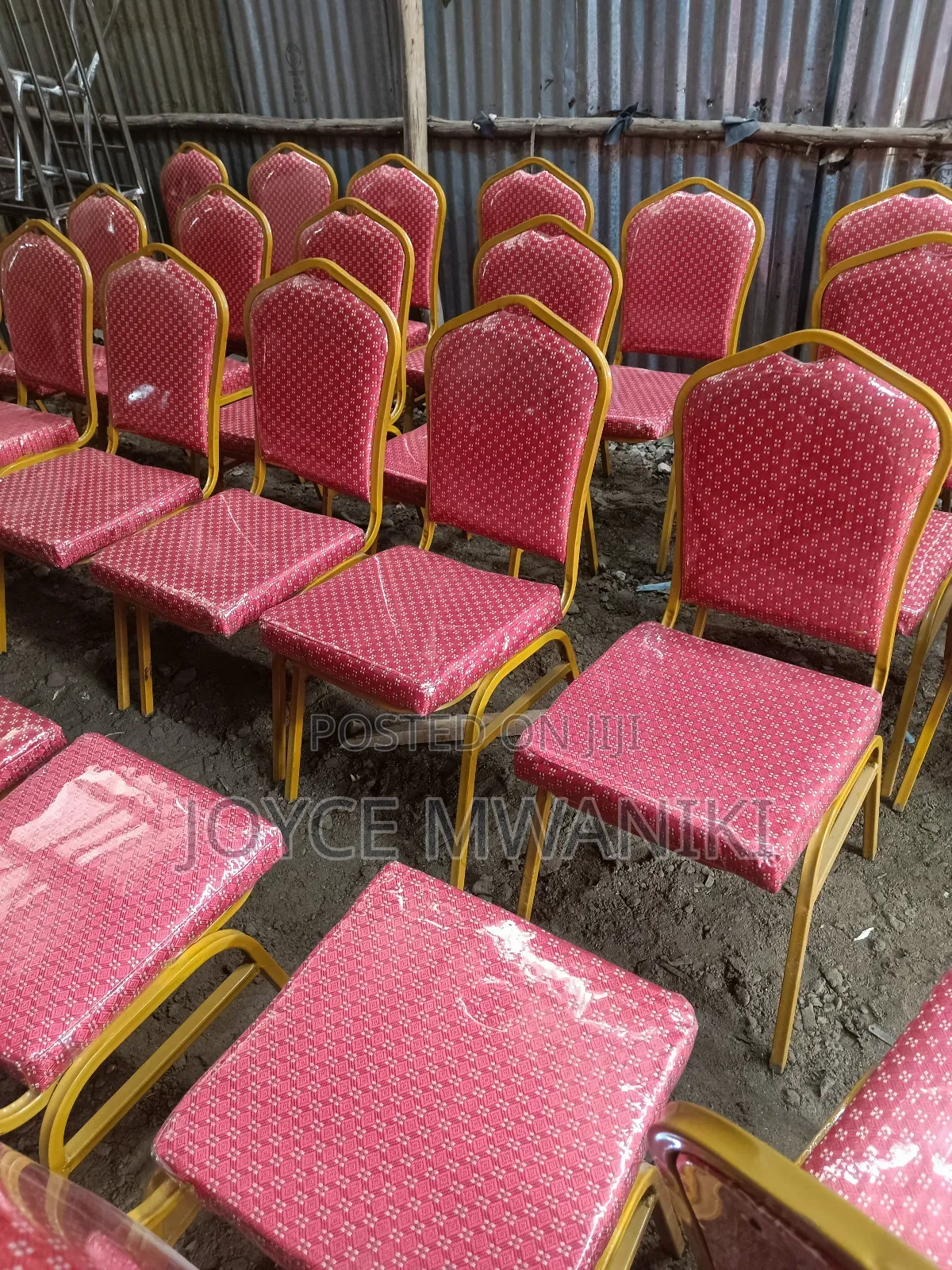 Conference Chairs, Red