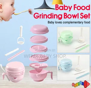 Baby Weaning Grinding Bowl/Mashing Set