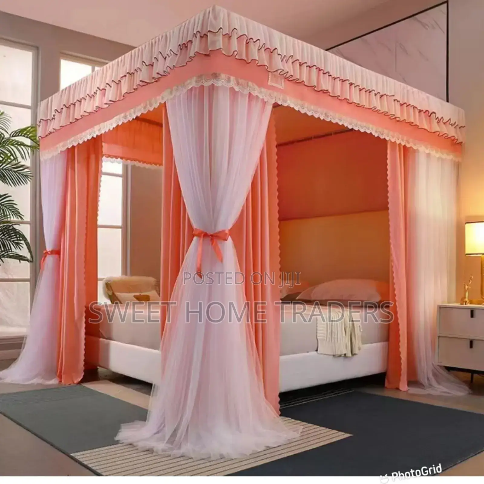 5*6 Princess Canopy 4 Stand Net