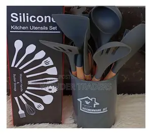 Kitchen Silicone Spoon Set*