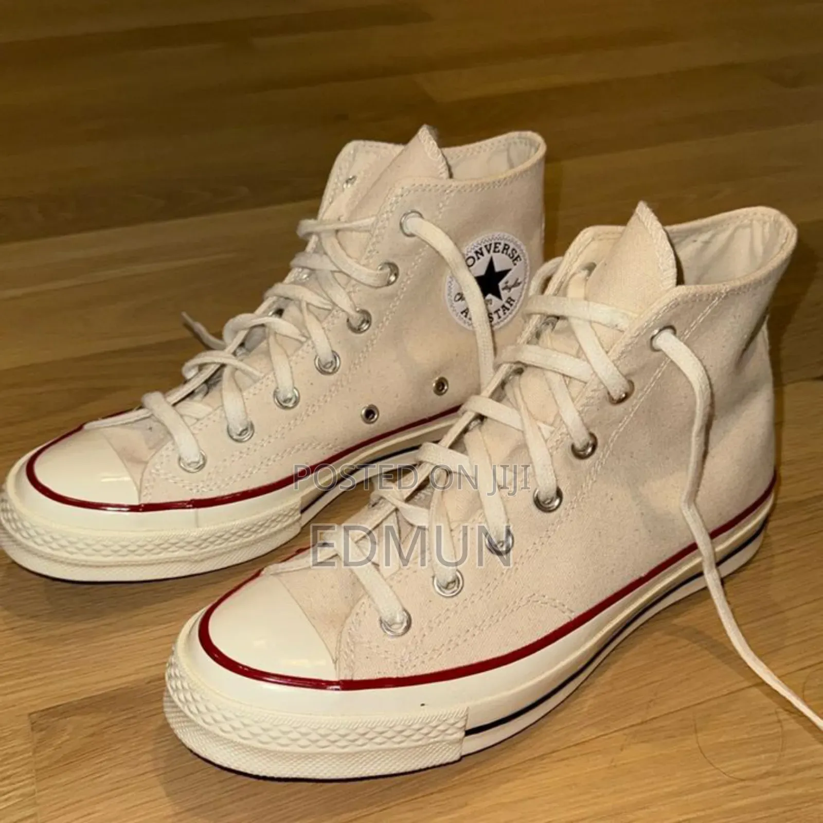 Cream White Converse
