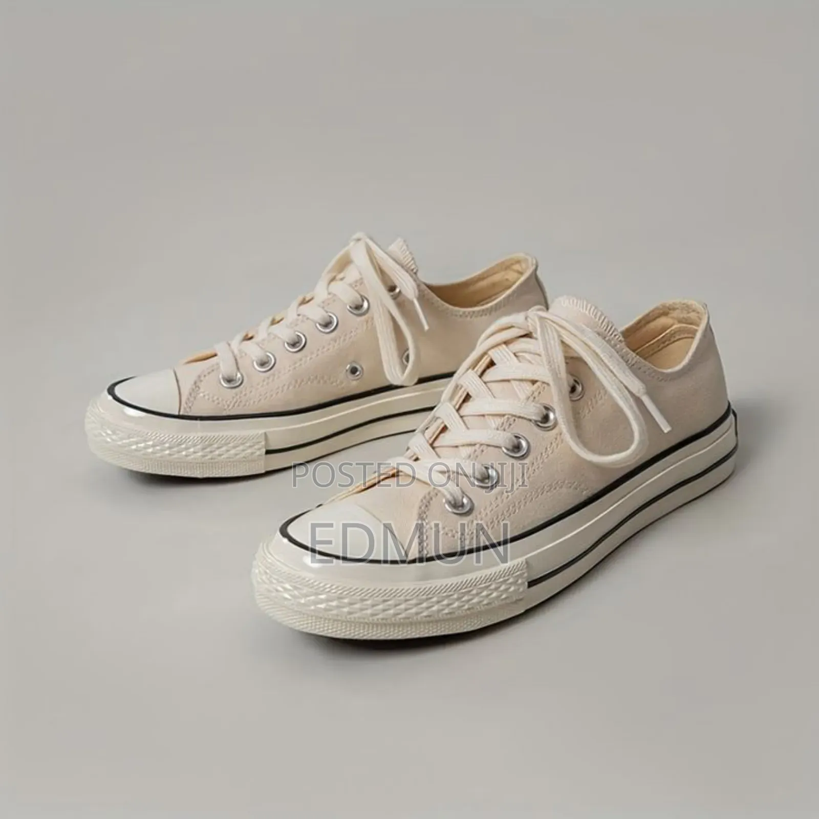 Cream White Converse